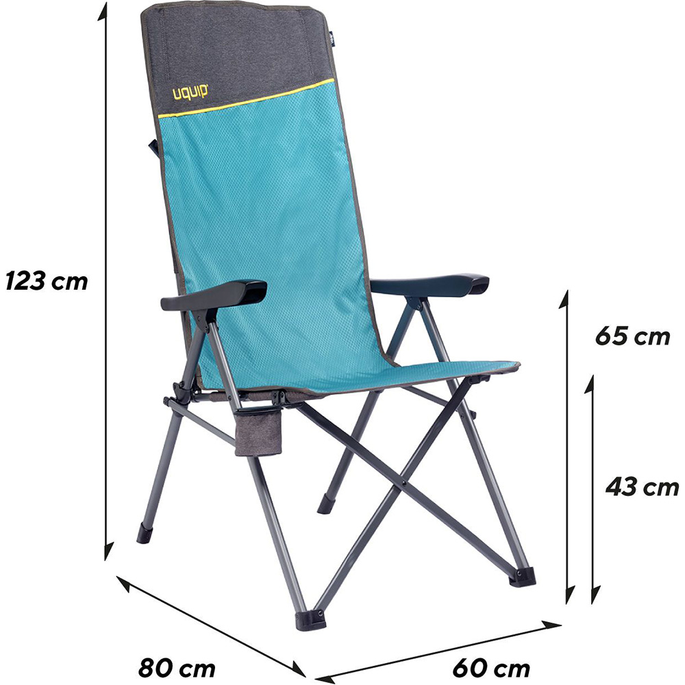Кресло складное UQUIP Justy XL Blue/Grey (244037) Покупка Кресло складное UQUIP Justy XL Blue/Grey (244037)