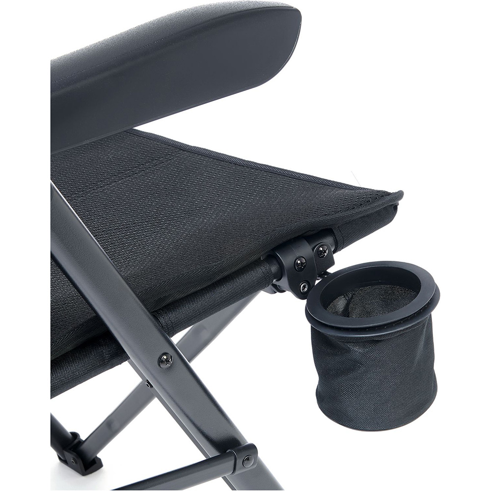 Зовнішній вигляд Крісло складане UQUIP Justy XL Black (244053)