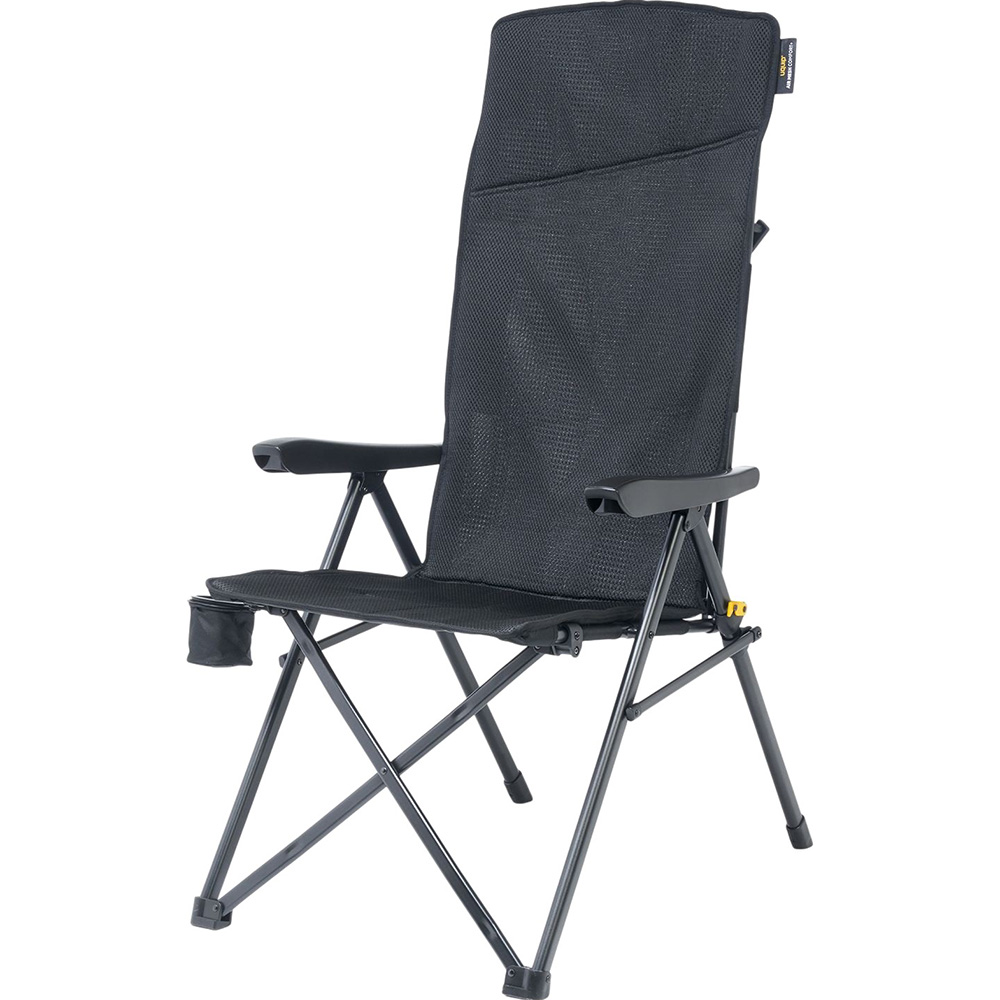 Крісло складане UQUIP Justy XL Black (244053) Матеріал каркасу сталь