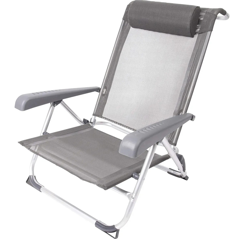 Кресло раскладное BO-CAMP Saint-Tropez Grey (1204796) Кресло раскладное BO-CAMP Saint-Tropez Grey (1204796) Материал каркаса алюминий