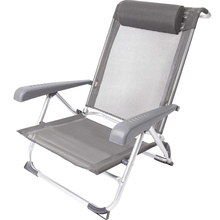 Кресло раскладное BO-CAMP Saint-Tropez Grey (1204796) Кресло раскладное BO-CAMP Saint-Tropez Grey (1204796)