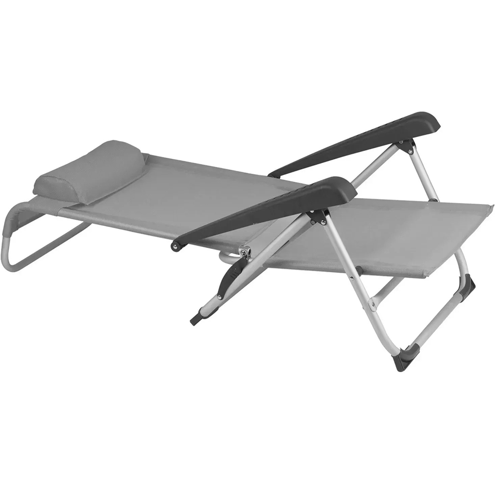 Кресло раскладное BO-CAMP Saint-Tropez Grey (1204796) Изображение Кресло раскладное BO-CAMP Saint-Tropez Grey (1204796)