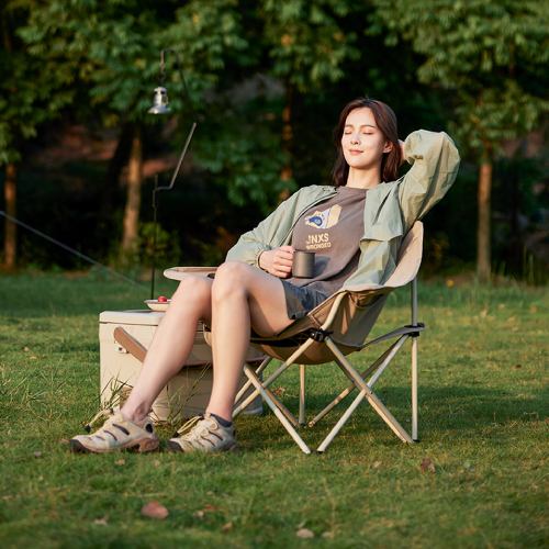 Стілець складаний NATUREHIKE Stellaluna T01 CNH23JU13002 Beige (6927595789063) Навантаження 110