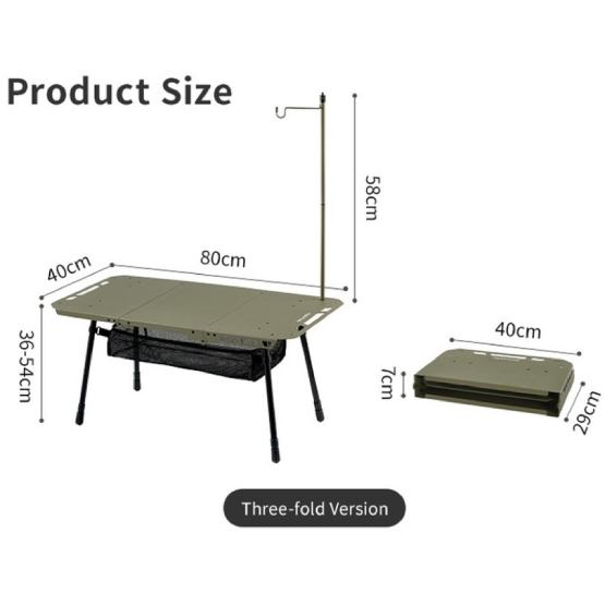 Стол складной NATUREHIKE CNK2450JJ025 Black (6977465868688) Стол складной NATUREHIKE CNK2450JJ025 Black (6977465868688) Дополнительно со стойкой для фонарей