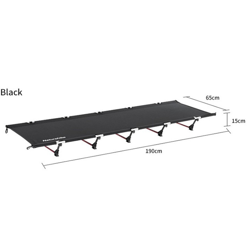 Кровать складная NATUREHIKE XJC05 NH20JJ001 Black (6927595768822) Кровать складная NATUREHIKE XJC05 NH20JJ001 Black (6927595768822) Дополнительно складная конструкция; верх из ткани Oxford с водоотталкивающими свойствами; высота от пола: 15 см, обеспечивает изоляцию от холода и влаги