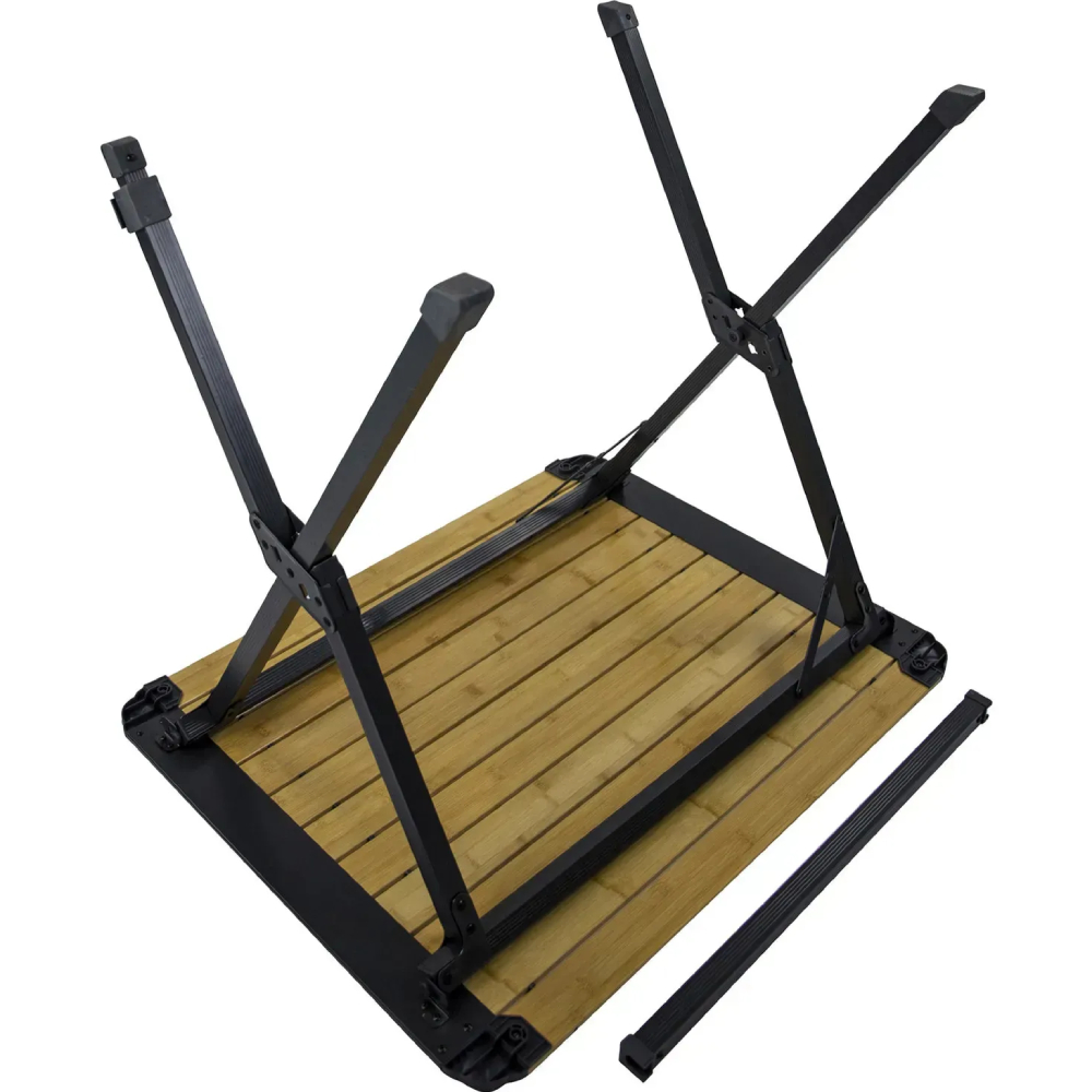 Стіл BO-CAMP Maryland M 80x63 cm Bamboo Brown (1404643) Зображення Стіл BO-CAMP Maryland M 80x63 cm Bamboo Brown (1404643)