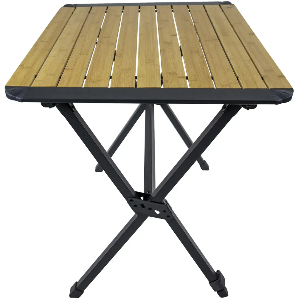 Стіл BO-CAMP Maryland M 80x63 cm Bamboo Brown (1404643) Зовнішній вигляд Стіл BO-CAMP Maryland M 80x63 cm Bamboo Brown (1404643)