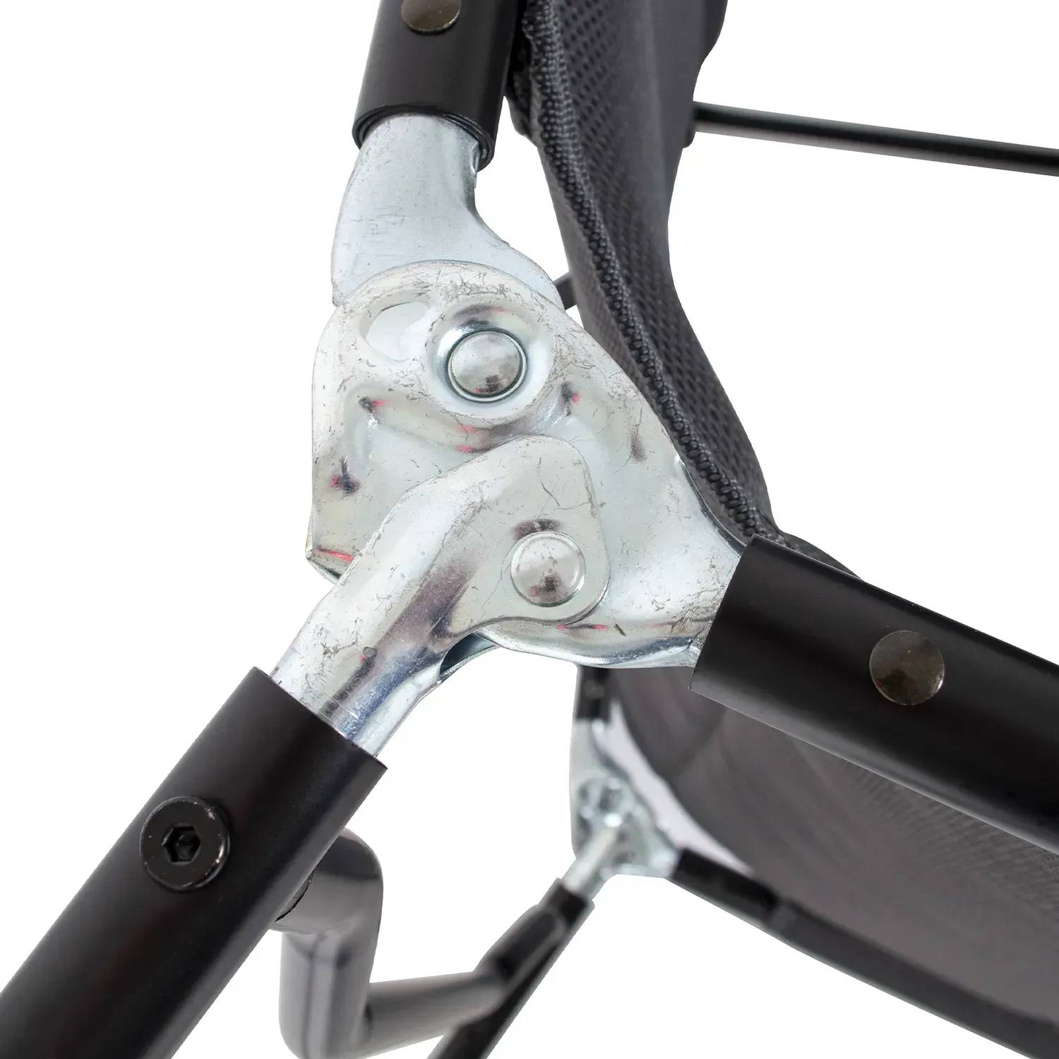 Фото Ліжко BO-CAMP Sun Lounger With Sunscreen 5 Positions Grey (1304492)