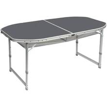 Стол BO-CAMP Case Model Oval 150x80 см Grey (1404399)