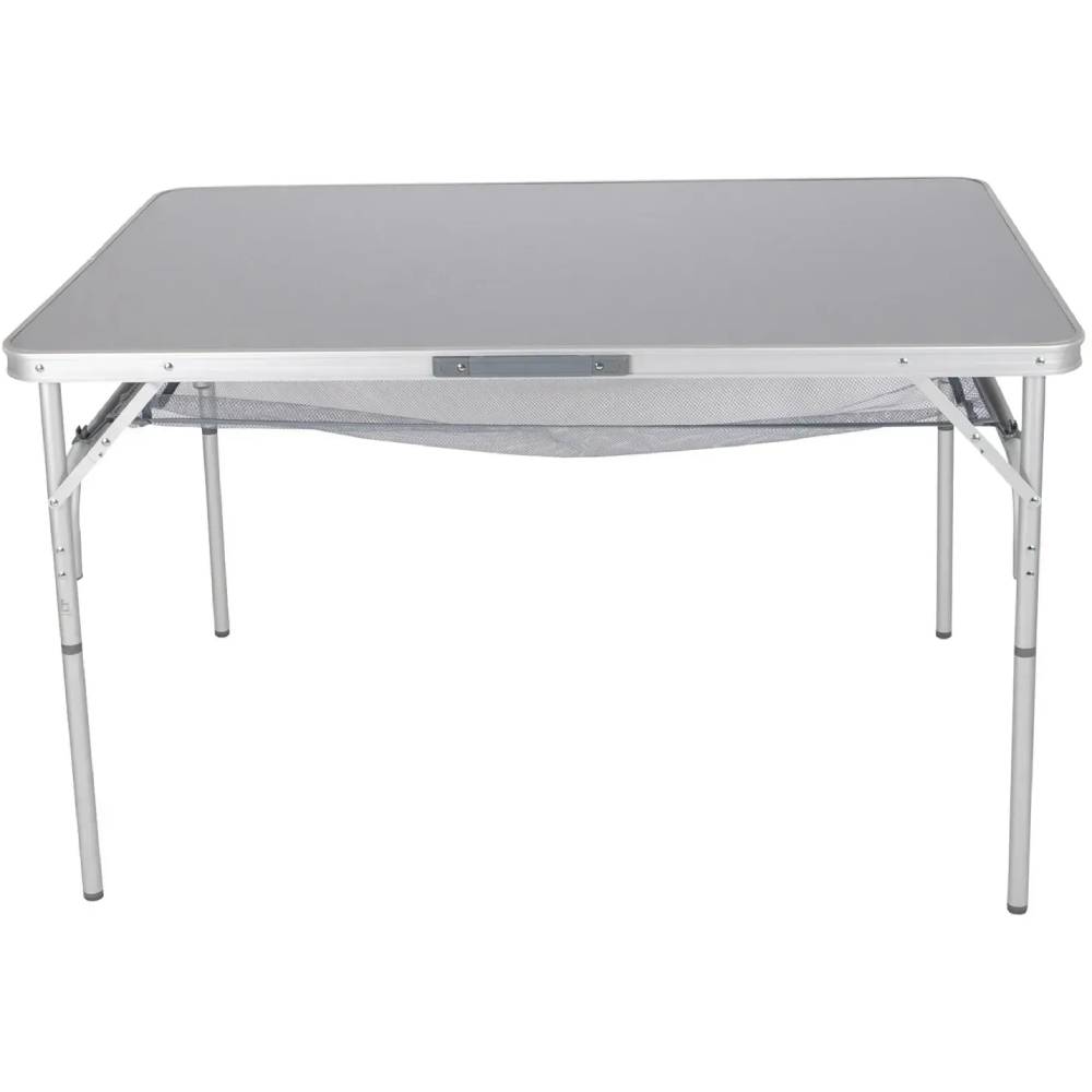 Стіл BO-CAMP Premium 118x78 см Grey (1404423) Додатково У комплекті сітка; розміри стільниці: 118х78 см
