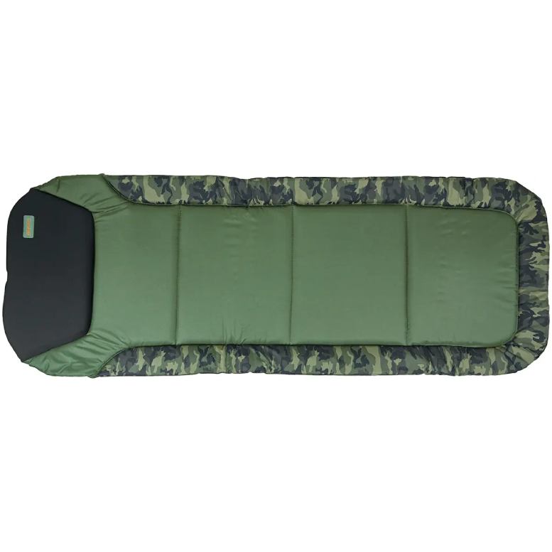 Раскладушка BRAIN Flat Badchair Green (HYB159-F) Дополнительно каркас выполнен из стальных трубок; ножки регулируются по высоте; встроенная подушка с неопреновым покрытием