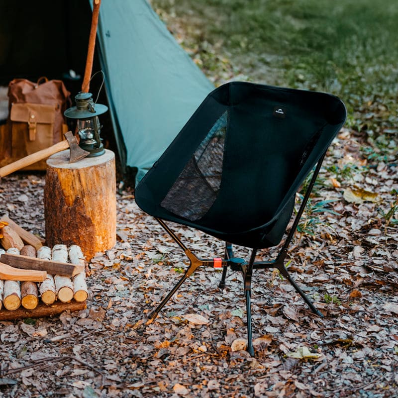 Стул раскладной NATUREHIKE CNK2550JJ013 Yamami YL01 М Gray (6927595774816) Нагрузка 180