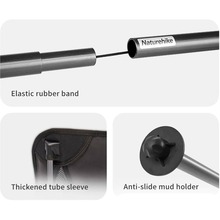 Стул раскладной NATUREHIKE Stellaluna L04 CNK2450JJ015 М Grey (6976023929892)