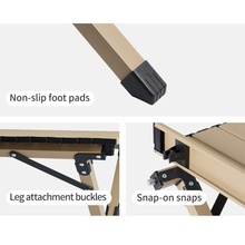 Стіл складаний Naturehike Star Jane T01 CNK2550JJ018 119х60 см Beige (6977465868046)