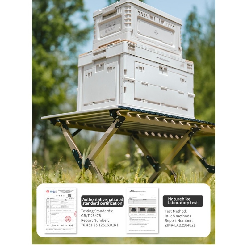 В Фокстрот Стол складной Naturehike Star Jane T01 CNK2550JJ018 119х60 см Black (6977465865120)