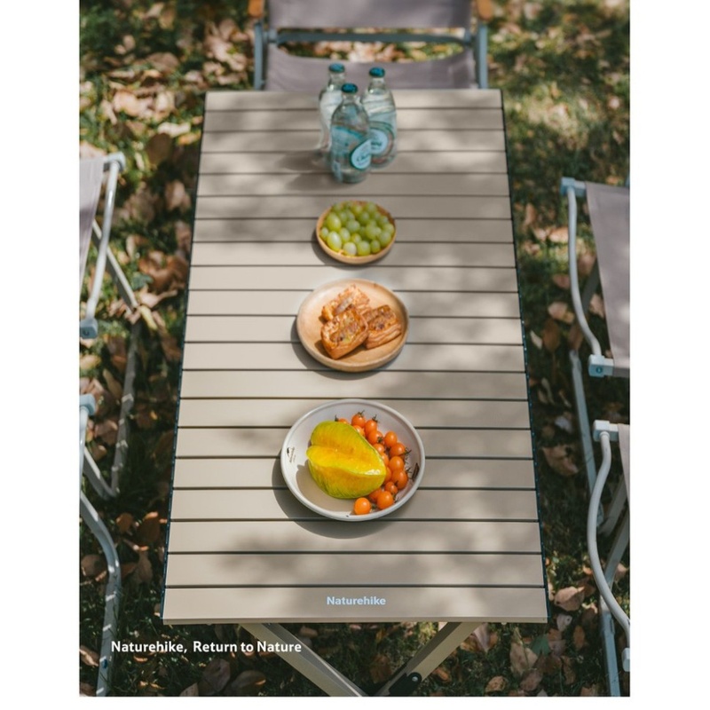 Стол складной Naturehike Star Jane T01 CNK2550JJ018 119х60 см Black (6977465865120) Материал столешницы пластик