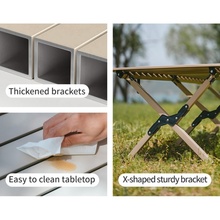 Стіл складаний Naturehike Star Jane T01 CNK2550JJ018 89х60 см Beige (6977465868053)