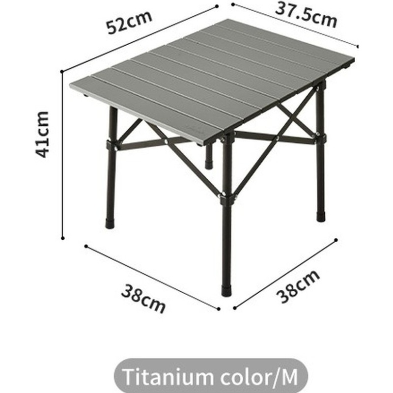 Стол складной Naturehike Yamami Y01 CNK2450JJ027 М (6927595766682) Дополнительно нескользящие накладки на ножках; соединительные элементы и крепления из нержавеющей стали