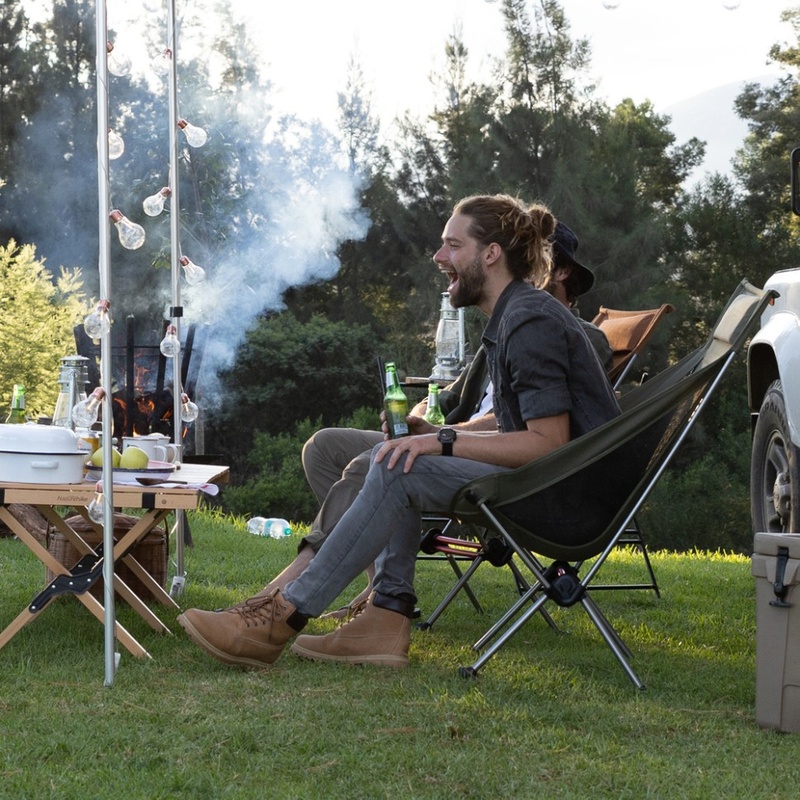 Стул складной Naturehike CNK2350JJ018 Stellaluna L02 Olive (6976507669436) Нагрузка 120