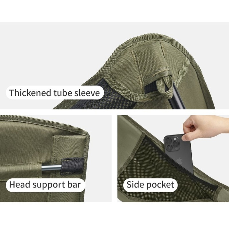 Стул складной Naturehike CNK2550JJ013 Yamami YL01 L Olive (6927595773819) Материал каркаса алюминий