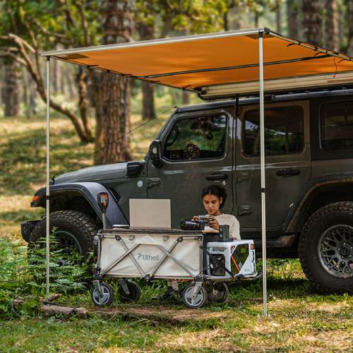 Стол складной LITHELI Rollable Desk 140i (U00TT19-0U000) Материал столешницы дерево