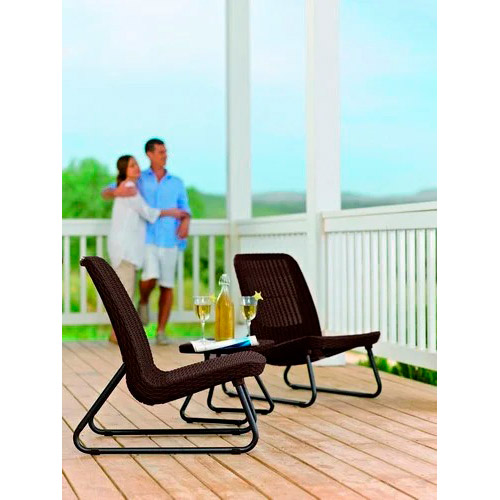 Набір меблів KETER Rio patio set Brown Тип набори меблів