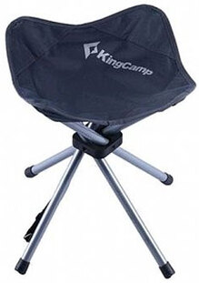 Стілець складаний KingCamp FourlegsStool 4 (KC3868) Dark grey