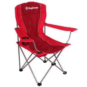 KINGCAMP Arms Chairin Steel(KC3818) Red