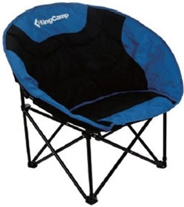 Крісло доладне KingCamp Moon Leisure Chair (KC3816) Black/Blue