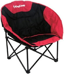 Крісло доладне KingCamp Moon Leisure Chair (KC3816) Black/Red