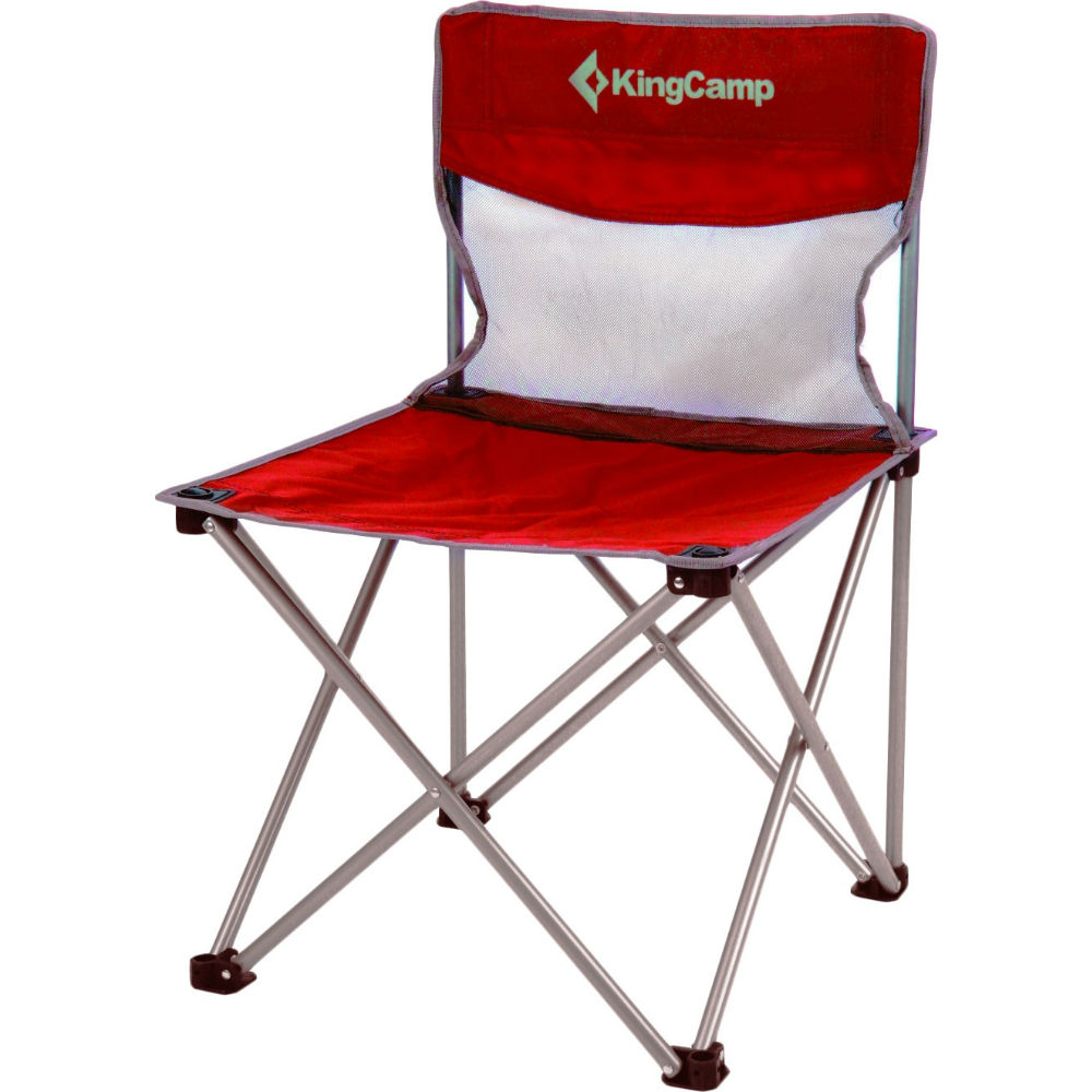 Кемпінговий стілець KINGCAMP Compact Chair in Steel M (KC3832) Red