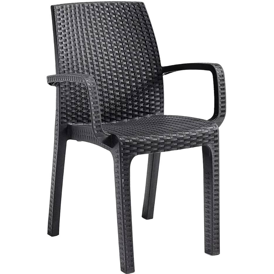 Стілець садовий BICA Verona armchair сірий