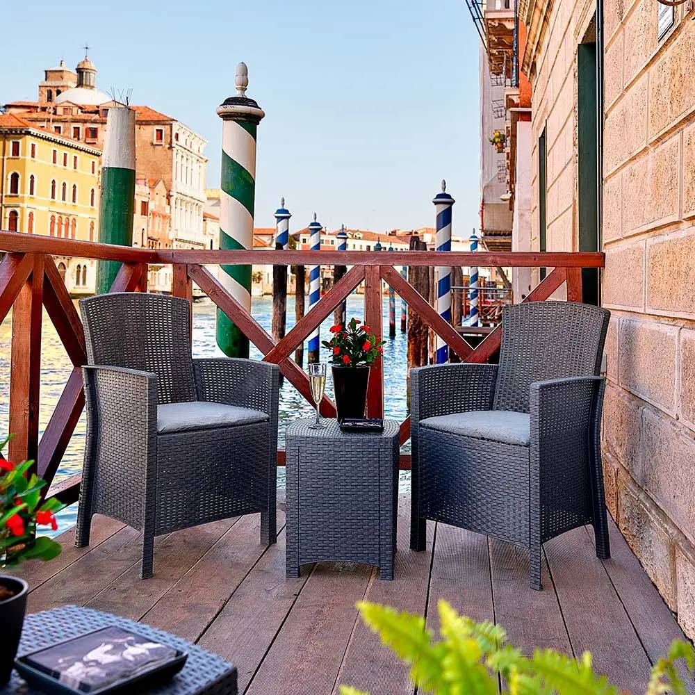 Набір меблів BICA Lido terrace коричневий (9121.3) Навантаження 110