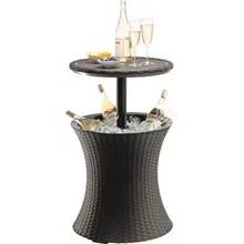 Стіл-трансформер KETER Cool Bar Rattan Коричневий (17194548)