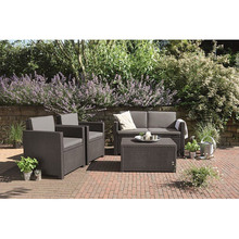 Набор садовой мебели ALLIBERT Monaco set Grey (17200463939)