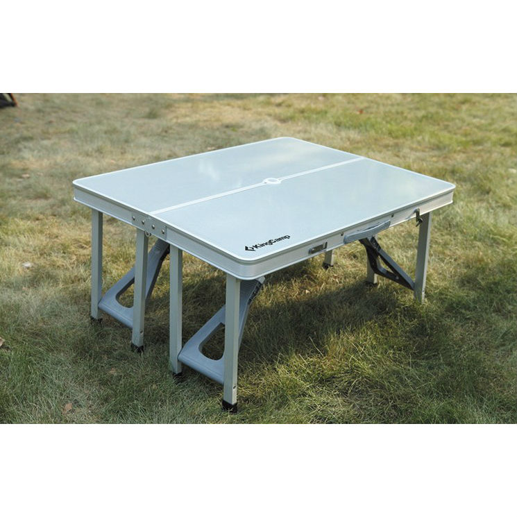 Набор складной мебели KINGCAMP Delux Picnic set(KC3864) Silver Материал каркаса алюминий