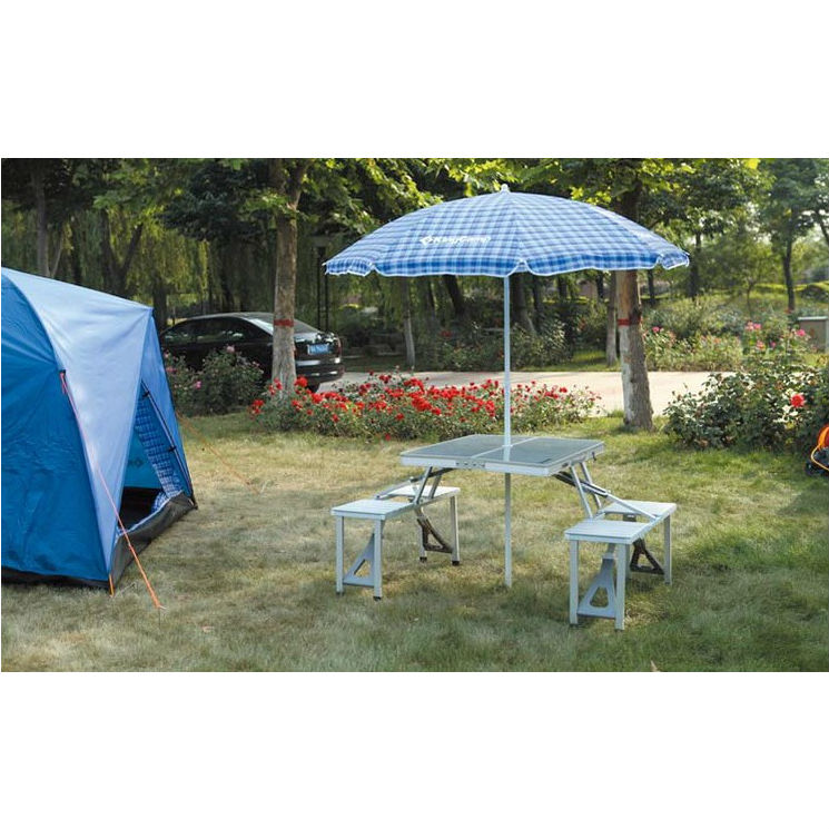 Внешний вид Набор складной мебели KINGCAMP Delux Picnic set(KC3864) Silver