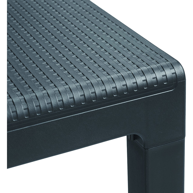 Зовнішній вигляд Набір садових меблів KETER Emily Balcony set з подушками Grey (17209814)