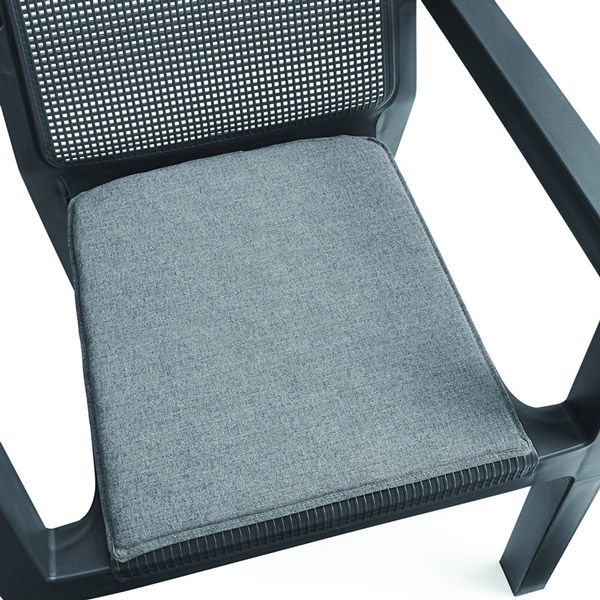 Набір садових меблів KETER Emily Balcony set з подушками Grey (17209814) Навантаження 110