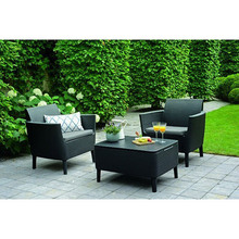 Набір меблів ALLIBERT Salemo balcony set Grey (17205935)