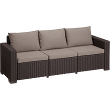 Набор мебели ALLIBERT California 3 seater Brown (17198931599)