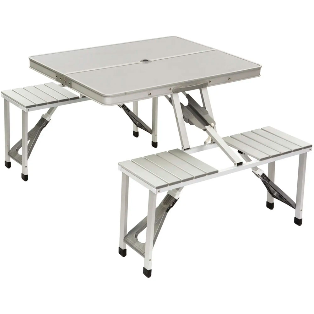 Стол BO-CAMP Picnic Aluminium Grey (1404579)