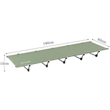 Ліжко розкладне NATUREHIKE NH20JJ001 Army Green (6927595798119)