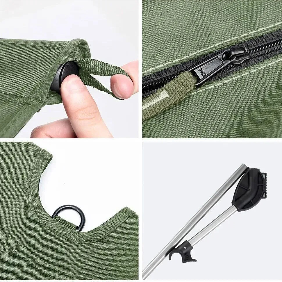 Ліжко розкладне NATUREHIKE NH20JJ001 Army Green (6927595798119) Матеріал каркасу алюміній