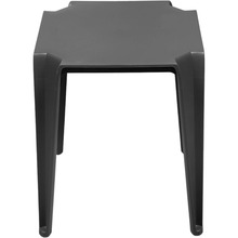 Столик-табурет приставний PROSPERPLAST Lottie graphite (FLOS445)