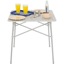 Стіл HIGHLANDER Aluminium Slat Folding Table Small Silver (FUR073)