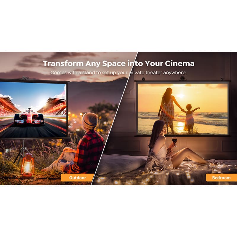 Проекційний екран YABER 84" (Yaber-84Inch-StandScreen) Покупка Проекційний екран YABER 84" (Yaber-84Inch-StandScreen)