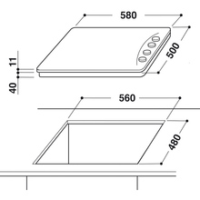 Варочная поверхность WHIRLPOOL AKM 516 JA