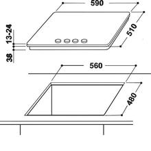 Варочная поверхность WHIRLPOOL AKR 353 IX