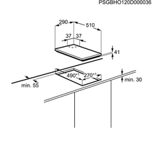 Варильна поверхня ELECTROLUX EGG93322NX